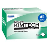 Kimtech Science Kimwipes Delicate Task Wipe Light Duty 286 Count Dispenser Box 4 X 8-1/5 Inch NonSterile Disposable, 34155, Case of 17160