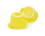 McKesson Tube Closure Snap Cap Yellow, Universal, Most 12mm, 13mm and 16mm Blood Collection Tube,  NonSterile, 177-118115Y, Bag of 1000