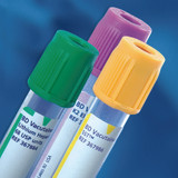 BD Vacutainer Venous Blood Collection Tube Lithium Heparin Additive 6 mL, Hemogard Closure Tube, 367886, Case of 1000