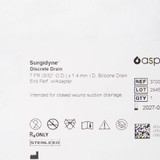 McKesson Brand Wound Drain Tube Round Type Without Attachment Round Perforated Channel Type 7 Fr. Size Sterile, 370020, Pack of 1