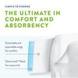 Prevail Per-Fit 360° Incontinence Brief Adult Size 1 Unisex Disposable Heavy Absorbency, PFNG-012/2, Case of 80