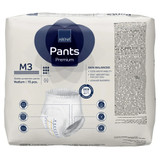 Abena Premium Pants M3 Absorbent Underwear Pull On with Tear Away Seams Adult Medium Unisex Disposable Heavy Absorbency, 1000021324, Case of 90