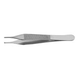 Tissue Forceps McKesson Argent™ Adson 4-3/4 Inch Length Surgical Grade Stainless Steel NonSterile NonLocking Thumb Handle Straight 1 x 2 Teeth 43-1-775 Pack of 1 43-1-775 McKesson Argent™ 487432_EA