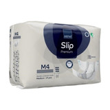 Abena Slip Premium M4 Incontinence Brief Adult Medium Unisex Disposable Heavy Absorbency, 1000021287, Case of 84