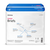 McKesson Incontinence Brief Adult Small Unisex Disposable Moderate Absorbency, BR30642, Case of 96