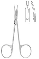 Tenotomy Scissors McKesson Argent Stevens 4-1/8 Inch Surgical Grade Stainless Steel Finger Ring Handle 43-1-111 Pack of 1