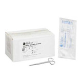 Iris Scissors Econo™ 4-1/2 Inch Length Floor Grade Stainless Steel Sterile Finger Ring Handle Straight Sharp Tip / Sharp Tip 96-2505 Pack of 1 96-2505 Econo™ 362817_EA