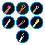 Ear Curette Pack Safe Ear Curettes 6'' Length Round Handle Assorted Tip Styles 5777 Box of 75