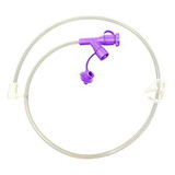 Enteral Feeding Extension Set ENFit® LoProfile 24 Inch, Right Angle, NonSterile VED-1001 Case of 10 VED-1001 ENFit® LoProfile 1090360_CS