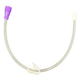 Bolus Enteral Feeding Extension Tube Set ENFit® LoProfile 12 Inch, Straight VED-1002 Case of 10 VED-1002 ENFit® LoProfile 1090361_CS
