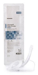 Curved Laryngeal Mask McKesson 40 mL Cuff Size 5 Single Patient Use 159-005 Box of 10