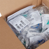 McKesson NonRebreather Oxygen Mask Elongated Style Pediatric Adjustable Head Strap, 3226E, Pack of 1