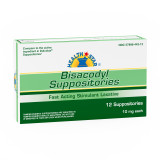 Laxative Geri-Care Suppository 12 per Box 10 mg Strength Bisacodyl USP 444-12-HST Box of 12