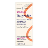 Foster & Thrive Children's Pain Relief 100 mg / 5 mL Strength Ibuprofen Oral Suspension 4 oz., 70677111501, Bottle of 1