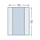 Table Drape McKesson 44 x 75 Inch Back Table 16-I80-13101-S Case of 20 16-I80-13101-S McKesson 1130800_CS