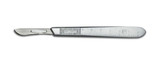 Surgical Blade Bard-Parker Stainless Steel No. 15C Sterile Disposable Individually Wrapped 371716 Case of 150