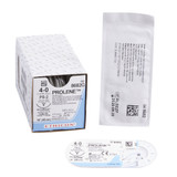 Prolene Nonabsorbable Suture with Needle, Precision Reverse Cutting Needle, 19 mm, 4-0 Monofilament, 8682G, Box of 12