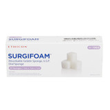 Surgifoam Hemostatic Sponge 1 X 1 X 1 X 1 cm Sterile, 1969, Box of 24