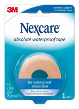Waterproof Medical Tape Nexcare™ Absolute Tan 1 Inch x 5 Yard Foam NonSterile 731 Bag of 3 731 Nexcare™ Absolute 1126415_BG