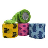 Cohesive Bandage CoFlex® 2 Inch x 5 Yard Self-Adherent Closure Kid Design (Assorted Print) NonSterile 14 lbs. Tensile Strength 55985506 Box of 36 55985506 CoFlex® 810928_BX