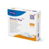 Zetuvit Plus Silicone Border with Water Repellent Backing, 6 x 6'', Sterile, Sample Pack of 1