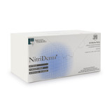 NitriDerm Surgical Glove Size 7 Sterile Nitrile Standard Cuff Length Fully Textured White Chemo Tested, 135270, Box of 50