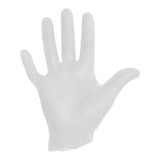 Halyard Exam Glove Large NonSterile Vinyl Standard Cuff Length Smooth White Not Rated, 50033, Case of 1000