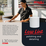 WypAll GeneralClean L30 Multipurpose Task Wipe Heavy Duty 300 Count Roll 9-4/5 X 14-1/5 Inch NonSterile Disposable, 05820, Case of 2