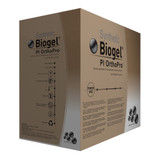 Biogel PI OrthoPro Surgical Glove Size 8 Sterile Polyisoprene Standard Cuff Length Micro-Textured Brown Not Chemo Approved, 47680, Case of 160