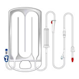 Ranger Fluid Warming Set Pump 1 Port 9,000 mL / Hr Drip Rate Without Filter 30 Inch Tubing Solution, 24250, Case of 10