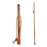 Walking Stick Brazos™ Twisted HitchHiker Wood 58 Inch Height Brown Oak 602-3000-1111 Pack of 1 602-3000-1111 Brazos™ Twisted HitchHiker 1229045_EA