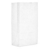 General Grocery Bag White Paper #12, BAGGW12500, Pack of 500