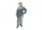 Coverall 2X-Large White Disposable NonSterile 382XXL Case of 25 382XXL Dukal 916750_CS