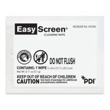 Easy Screen Surface Cleaner Premoistened Alcohol Based Manual Pull Wipe 50 Count Individual Packet Alcohol Scent NonSterile, H01050, Box of 50