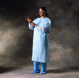 Protective Procedure Gown X-Large Blue NonSterile ASTM F1671 Disposable 69316 Pack of 1 69316 O&M Halyard Inc 447148_EA