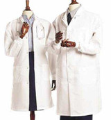 Lab Coat White Small Knee Length 80% Polyester / 20% Cotton Reusable 439-S Pack of 1 439-S Fashion Seal Uniforms 481347_EA