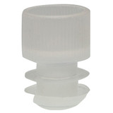 McKesson Tube Closure Flanged Plug Cap Natural 16 mm, NonSterile, 177-116152C, Bag of 1000