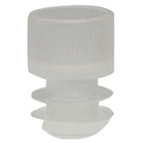 McKesson Tube Closure Polyethylene Flanged Plug Cap Natural 16 mm For Use with 16 mm Blood Drawing Tubes, Glass Test Tubes, Plastic Culture Tubes NonSterile 177-116152C Case of 10000 177-116152C McKesson 1175408_CS