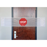 Door Guard Door Sign Restricted Access STOP, 9797-48, Pack of 1