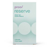 Sexual Health Test Kit Proov Reserve Follice Stimulating Hormone (FSH) 6 Tests per Kit CLIA Waived USFS2PV-6 Case of 1008 USFS2PV-6 Proov Reserve 1236710_CS Sexual Health Test Kit Proov Reserve Follice Stimulating Hormone (FSH) 6 Tests per Kit CLIA Waived USFS2PV-6 Case of 1008 USFS2PV-6 Proov Reserve 1236710_CS