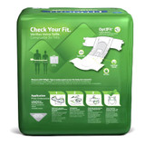 FitRight Plus Incontinence Brief Adult Medium Unisex Disposable Moderate Absorbency, FITPLUSMD, Bag of 20