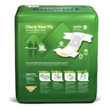 FitRight Plus Incontinence Brief Adult X-Large Unisex Disposable Moderate Absorbency, FITPLUSXLG, Bag of 20