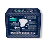 Seni Man Active Bladder Control Pad 8-9/10 X 10-3/5 Inch Moderate Absorbency Super Absorbent Core One Size Fits Most, S-A015-US1, Pack of 15