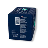 Seni Man Active Bladder Control Pad 8-9/10 X 10-3/5 Inch Moderate Absorbency Super Absorbent Core One Size Fits Most, S-A015-US1, Case of 90