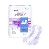 Seni Lady Ultimate Bladder Control Pad 14.4 Inch Length Heavy Absorbency Super Absorbent Core One Size Fits Most, S-6P28-PS1, Pack of 28