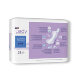 Seni Lady Ultimate Bladder Control Pad 14.4 Inch Length Heavy Absorbency Super Absorbent Core One Size Fits Most, S-6P28-PS1, Case of 224