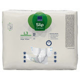 Abena Slip Premium L3 Incontinence Brief Adult Large Unisex Disposable Heavy Absorbency, 1000021291, Pack of 20
