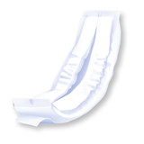 Seni Man Fit Bladder Control Pad 3-1/2 X 15-7/10 Inch Moderate Absorbency Super Absorbent Core One Size Fits Most, S-FT10-US1, Pack of 10