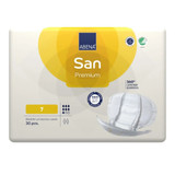 Abena San Premium Incontinence Liner 14.1 X 24.8 Inch Heavy Absorbency Fluff / Polymer Core Size 7, 1000021309, Case of 120