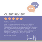 Nexwear Ultimate Bladder Control Pad 15-3/4 Inch Length Heavy Absorbency Polymer Core One Size Fits Most, 0290, Pack of 30